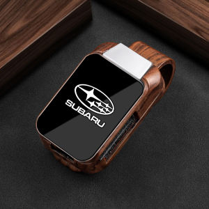 Fit for Subaru XV XT Forester Outback Legacy Impreve Wood Texture Car Storage Clips Sunglasses Holder Spectacle Case Sun Visor Storage Clip