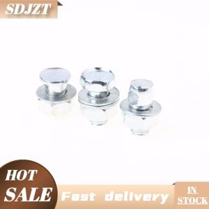 SDJZT 10PCS Bicycle Brake Beans Line Sliver Beans Durable Iron Clamps Hold Line Fastening Screws Pull Wire Fixing Bicycle Accessories