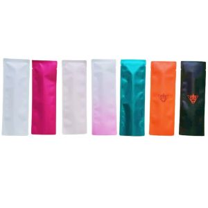 100pc Small Heat Sealable Foil Bags Colors Mylar Coffee Food Storage Bag Vacuum Pouch for Sample Powder Liquid Packaging Package2026