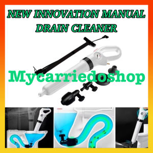 Toilet Cleaner Drain Declogger Air Plunger High Pressure Toilet Plunger Kitchen Sewer Cleaning easy to operate manually