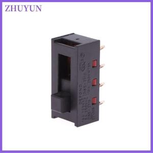 ZHUYUN DSE-2310 Pointed Pins 8 FeetS 3 Files 8A250V Toggle Switch Black Slide Switch For Hair Dryer Parts