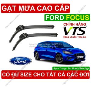 Gạt Mưa VTS A8 Kính Lái Ford Focus Cặp Gạt M.ưa Kính Lái Ford Focus C.ó Đủ Size Cho Các Đời Xe Ford Focus