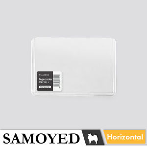 Tempat / Pelindung Kartu / Foto Koleksi / Photo / Photocard / PC K-Pop / Trading / TC / TCG / Collectible / CC / CCG / Basketball / Pokemon / MTG Card Protector / Hard Sleeve / Top Loader / Toploader Samoyed CRDT-R19