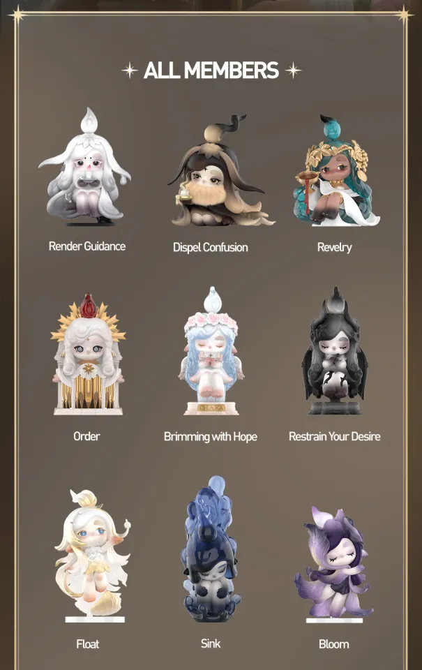 POPMART CHAKA Candle Whisper Soft popmart CHAKA フィギュア 5点