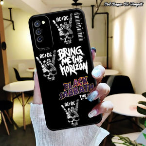 Softcase SAMSUNG GALAXY A02S / A03S Silikon PRO CAMERA TERBARU Fashion ACDC TERKEREN 3 Series Softcase Premium Gelombang - Cassing Hp - Murah Meriah - Bisa Untuk Pria dan Wanita Hotinga Happy case Anasuy Lasi Case - Bisa COD