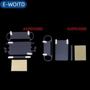 E-WOITD  Miếng dán bảo vệ màn hình trước và sau cho PS Vita psv1000 2000 HD-trong suốt