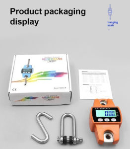 ⚖️ Digital Mini Crane Hanging Scale 300kg | LCD Display Unit Conversion Weighing Scale for Luggage & Industrial Use Local Stock COD
