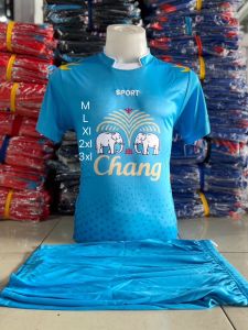 ชุดกีฬาชุดออกกำลังกายทีมสปอร์ตใส่ได้ทั้งผู้หญิงซื้อเสื้อแถมกางเกง 1 ตัวราคาถูกจัดส่งเร็วเลิก สี ได้เลิก LINE ไม่ได้มีไซส์ M L XL 3 XL สั่งได้เลยสินค้าพร้อมส่ง