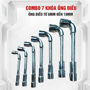 Combo 7 Khóa ống điếu từ 8mm -19mm bao gồm 8mm 10mm 12mm 13mm 14mm 17mm 19mm
