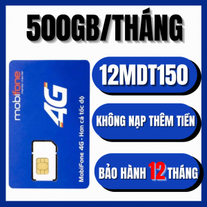 SIM 4G Mobifone Trọn Gói 1 Năm MDT250A / MDT350 - Tặng Data Tốc Độ Cao 4GB/Tháng Sử Dụng Trong 1 Năm Không Phát Sinh Phí | FREESHIP - CHƯA KÍCH HOẠT