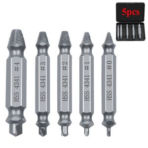 【Truth】5/6pcs ตัวชุด ตัวแยกสกรูเสียหาย ชุดสว่าน น้ำยาถอดน๊อตสกรูหัก เอาออกง่ายๆ เครื่องมือถอดประกอบ