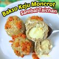 BAKSO URAT KEJU MONCROT ISI 4 SAMBAL TAICHAN - GUDANGSNACKTGR Food Makanan Baso Frozen Aci Odeng Pentol. 
