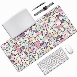 (HD1)1PC Large Mouse Pad Office Gaming Table Mat Non-slip Rubber Base Washable Mouse Pad For Work Gaming And Office-Ultimate User Experience