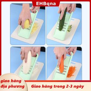 [COD] EHBqna 3PF Ship within 24 hours Rau Trái Cây Khoai Tây Mandolin Slicer Peeler Dicer Cutter Chopper vắt