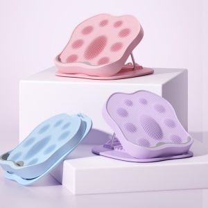 MECOME 9 ระดับ แผ่นยืดน่อง ไม่ลื่น รับน้ำหนักได้มาก ร้านขายอุปกรณ์ยืดกล้ามเนื้อ แบบพกพา โครงสร้างสามเหลี่ยม ที่ยืดขา ยิมที่บ้าน