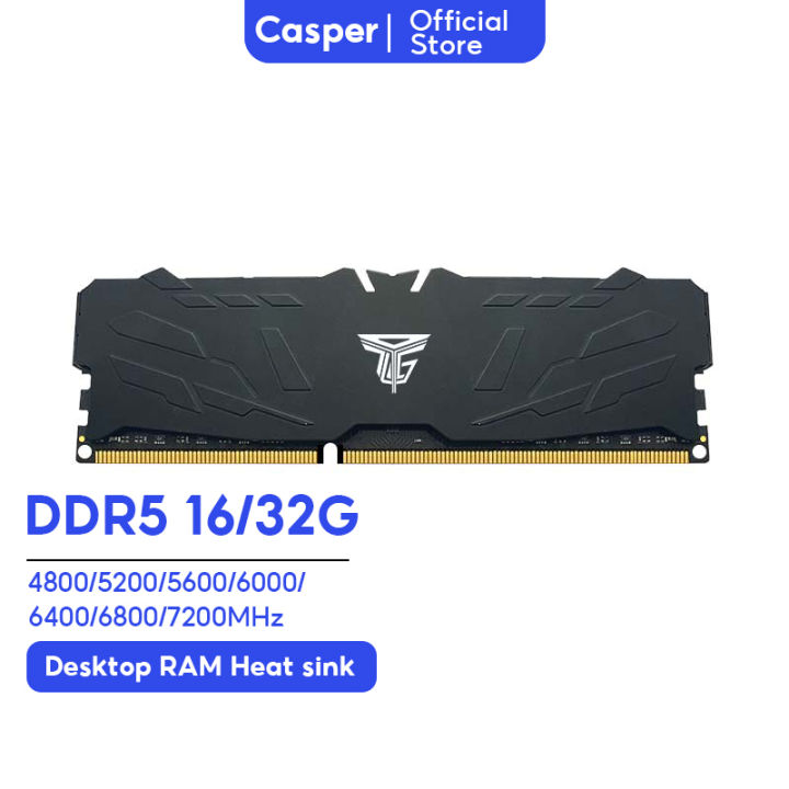Casper RAM DDR5 Pc Memory Gaming Desktop Ram XMP 16GB 32GB 64GB 5200 ...