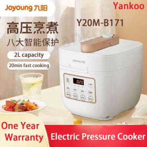 【One year warranty】Joyoung Electric Pressure Cooker Y20M-B171 2L Capacity 600W 70KPA Pressure Fast Cooking Eight Intelligent Security Protections Household Multifunctional Electric Pressure Cooker