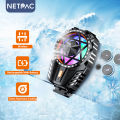 【New Upgrade】NETPAC Wireless Funcooler X112 Fan Cooler Built-in 500mAh Battery Radiator RGB Original. 