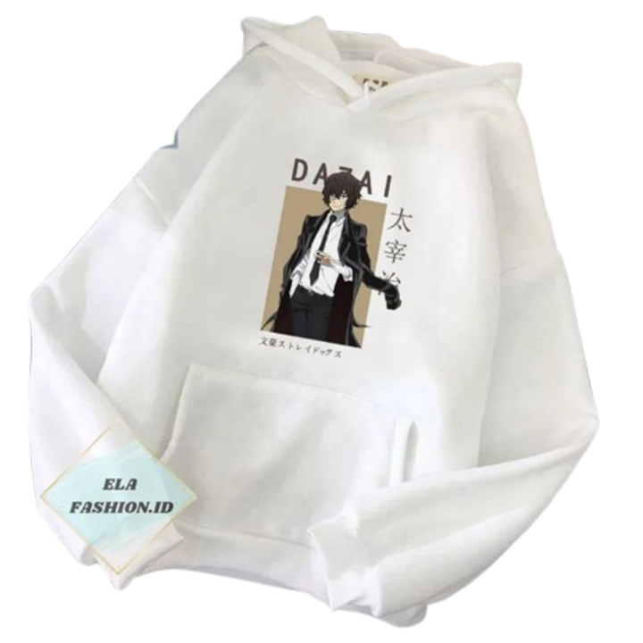 Hodie Pullover Hoodie Bungo Stray Dogs Dazai Osamu Anime Manga
