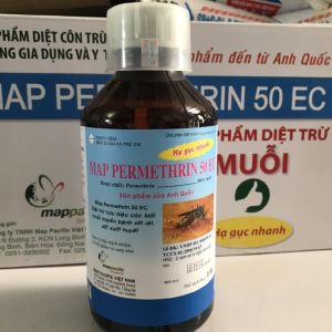 Chế phẩm diệt côn trùng Map Permethrin 50EC (chai 1 lít) - Hàng chính hãng 100%