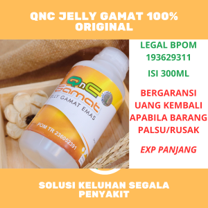 Qnc Jelly Gamat POM TR 193629311 Produk Terjamin Asli Solusi Berbagai Macam Penyakit Seperti Pelancar Haid Asam Lambung Batuk Paru-Paru Jantung Darah Tinggi Nyeri Sendi Infeksi Saluran Kemih Telat Haid Gagal Ginjal Kelenjar Getah Bening Kista Miom