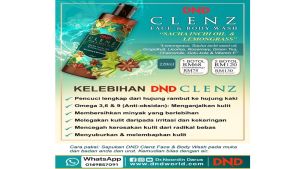 DND CLENZ FACE AND BODY WASH