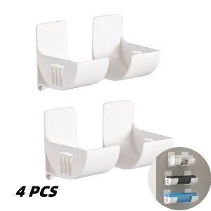 Homenhome Kitchen perforation-free wall hanging ginger garlic storage shelving