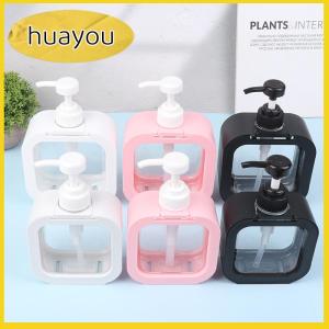 huayou ที่ใส่สบู่เหลวสำหรับห้องครัวขนาด300 500มล. ขวดแชมพูที่ใส่สบู่จานเจลอาบน้ำในห้องน้ำ