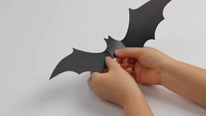 Halloween Decoration 12PCS 3D Bat & Spider Wall Stickers Black Bats Spiders DIY Party Scary Props Haunted House Decor