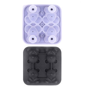 Grade Silicone Ice Tray Unique Koala Shape Ice Mold Reusable Ice Maker Making Tool for Soup Freezers Wine Juice