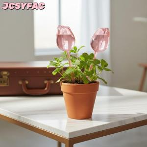 JCSYFAC Phong Cách Nhà Máy Tưới Nước Giải Pháp Tulip Nhà Máy Tưới Nước Quả Bóng Tự Tưới Nước Bóng Đèn Cho Trong Nhà Ngoài Trời Cây Tự Động Gai