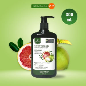 Dầu Xả Dừa Bưởi ngăn rụng tóc dưỡng tóc suôn mượt mọc dày chắc khoẻ tự nhiên.