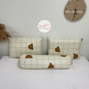 Vỏ Gối Chống Thấm PT Thun Lụa Organic Cao Cấp Màu Sắc Và Chất Liệu Như Ga (Hàng Cao Cấp Loại 1)