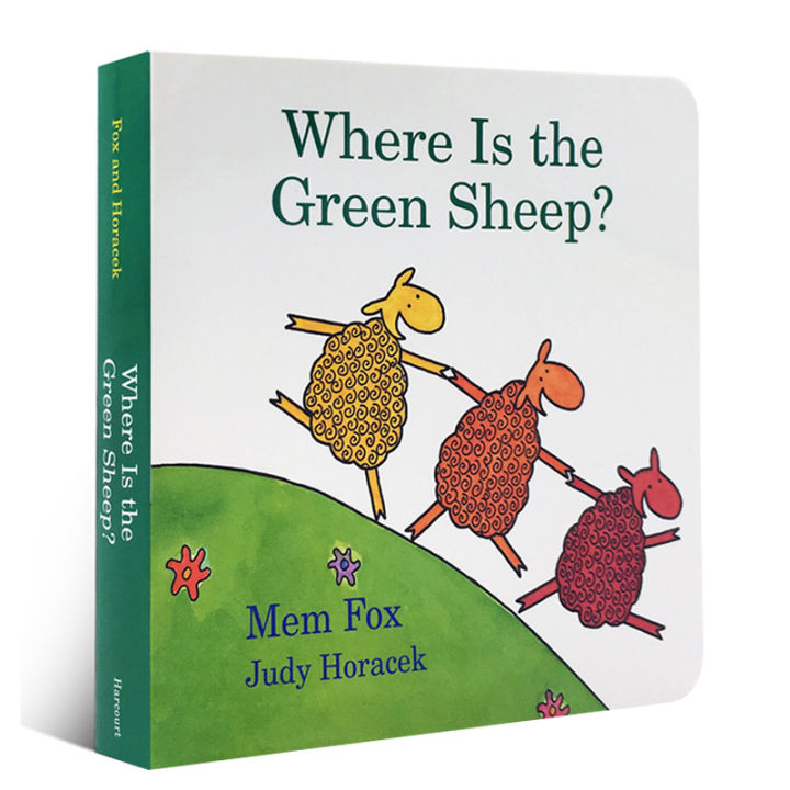 Where is the green sheep English picture book Wu minlan young children ...