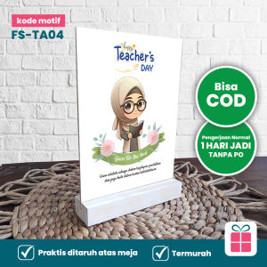 Kado Hampers  Kenangan Hari Guru Teachers Day Cewek Cowok Murah Unik SEHARI JADI FS-TA01 FS