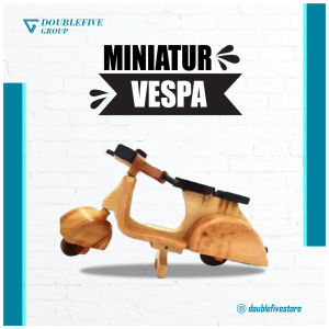 BAYAR DITEMPAT ( COD ) Handmade Miniature SEPEDA Kayu Aksen Dekorative