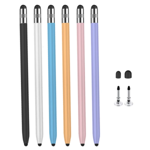 3 trong 1 nhiều thiết bị styluses hai cao su mềm tip nhẹ nhàng bảo vệ màn hình cho viết trơn tru vẽ