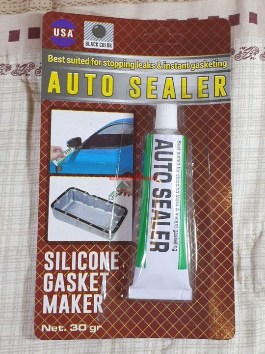 berkah Lem Hitam Sealer Silicone Silikon Sealant Sealent Kaca Gasket