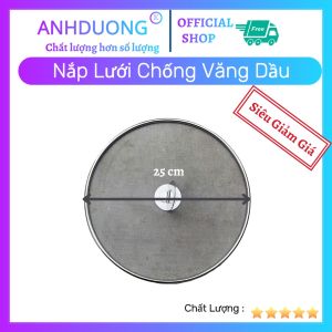 Nắp Đậy Chống Văng Dầu Chiên Nướng Dạng Lưới Tiện Dụng