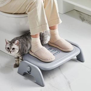 FSFDS ปรับความสูงได้ ที่นั่งนวดเท้า ออกแบบตามหลักสรีรศาสตร์ ทนทาน ที่พักเท้า โรลเลอร์มาสซาจ ที่พักขา หมอนรองเท้า ของใช้สำนักงาน