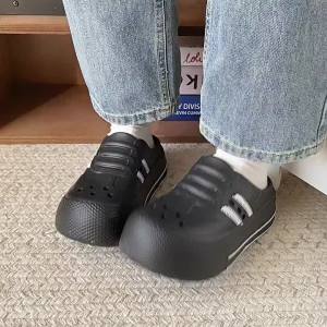 EVA Clogs 2025 Summer New Style WomenS Outdoor Korean Street Style High-Value DIY Outdoor Slippers