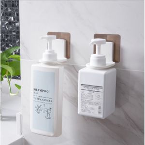 Giá Đỡ Cổ Chai Dầu Gội Sữa Tắm Dán Tường Tiện Dụng