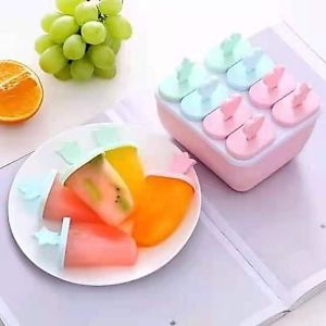 Kitchen Popsicle Molds / children Ice Pop Molds / BPA Free Material Popsicle Mold with Sticks
