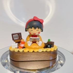 Pajangan Set Rumah Dashboard Mobil Hiasan Rumah Dekorasi Rumash Hadiah Ulang Tahun Hiasan Tempel Miniatur Gift Natal