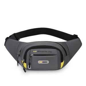 Sports Waist Bags for Men Fashion Chest Bag Waterproof Anti-Theft Phone Sling Pack Travel Crossbody Bag Large-capacity Shoulder Bag