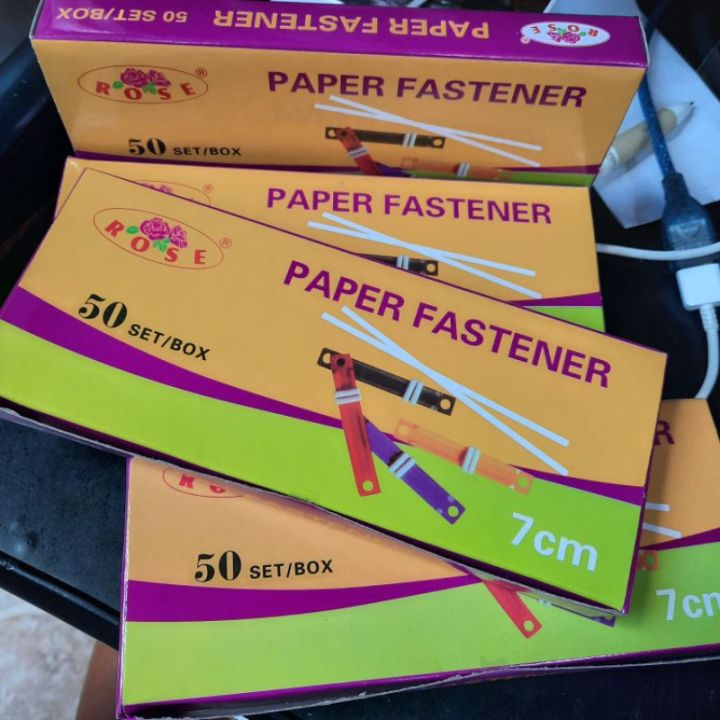 Paper Fastener 7 cm sold per box Lazada PH