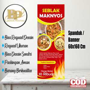Spanduk banner 60x160 Cm Seblak New Bisa Request Desain.jpg