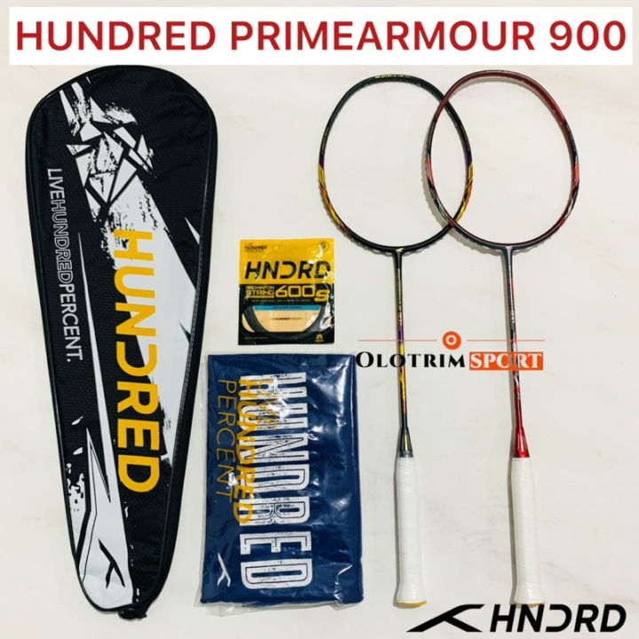 Raket Badminton HUNDRED PRIMEARMOUR 900 32LBS ATTK ATTACK HDRD Prime ...