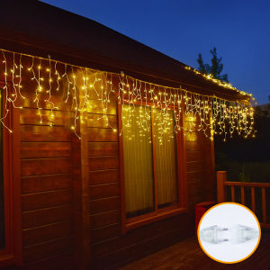 🟩Lampu Raya LED Ketupat 4m 96LED Hari Raya Decoration light 4M Curtain Fairy Light Lampu Ketupat Led Ramadan Decoration