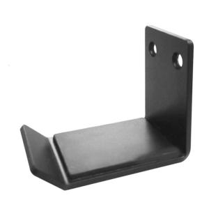 Headphone Holder Aluminium Headsets Holder Silicone Earphone Hanger for Hanging Gaming Headphones Black